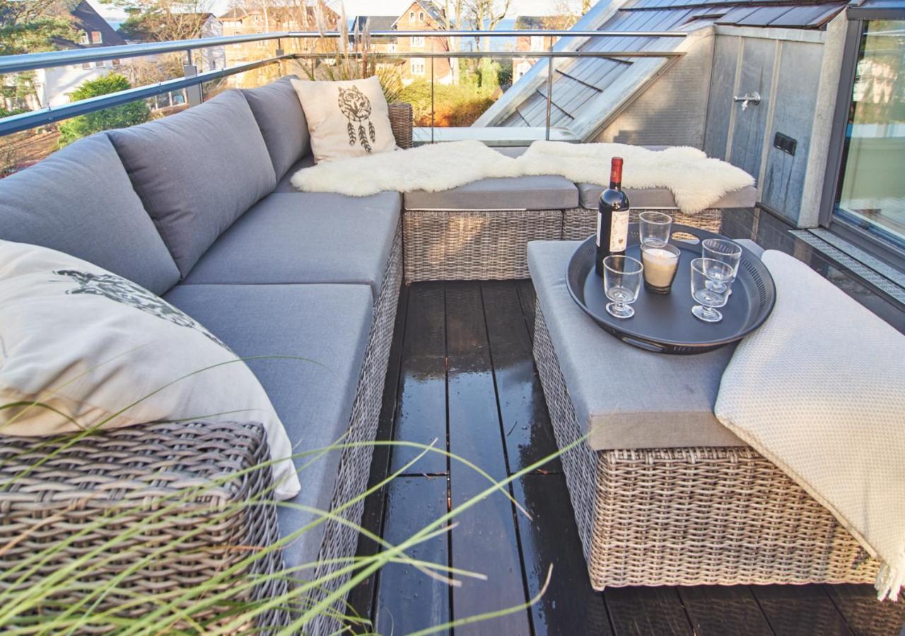 Paradise Suite - Penthouse Mit Meerblick Timmendorfer Strand Kültér fotó